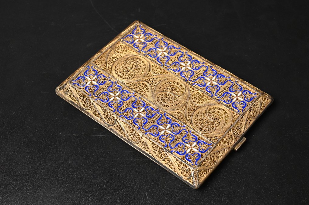 Cutie Bijuterii - Argint, Smalț #2.1