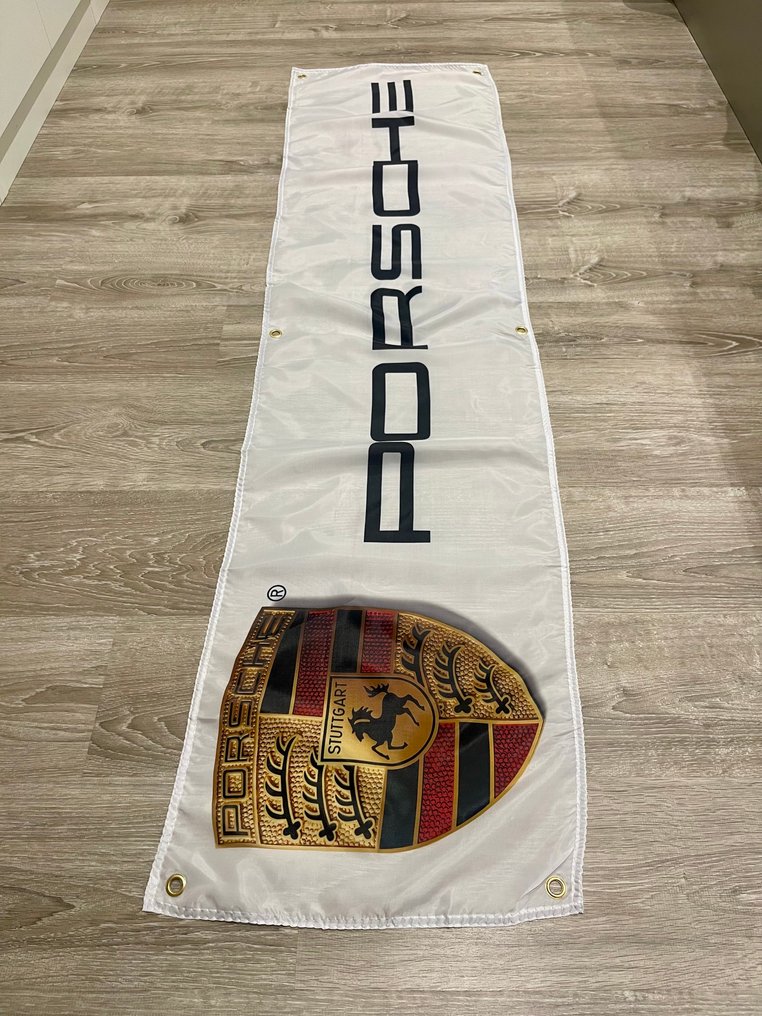 保时捷旗帜 - 旗帜 (XXL-180厘米) - Porsche #1.0