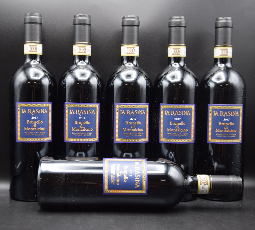 2017 La Rasina - Μπρουνέλο ντι Μονταλσίνο DOCG - 6 Bottles (0.75L) #1.0