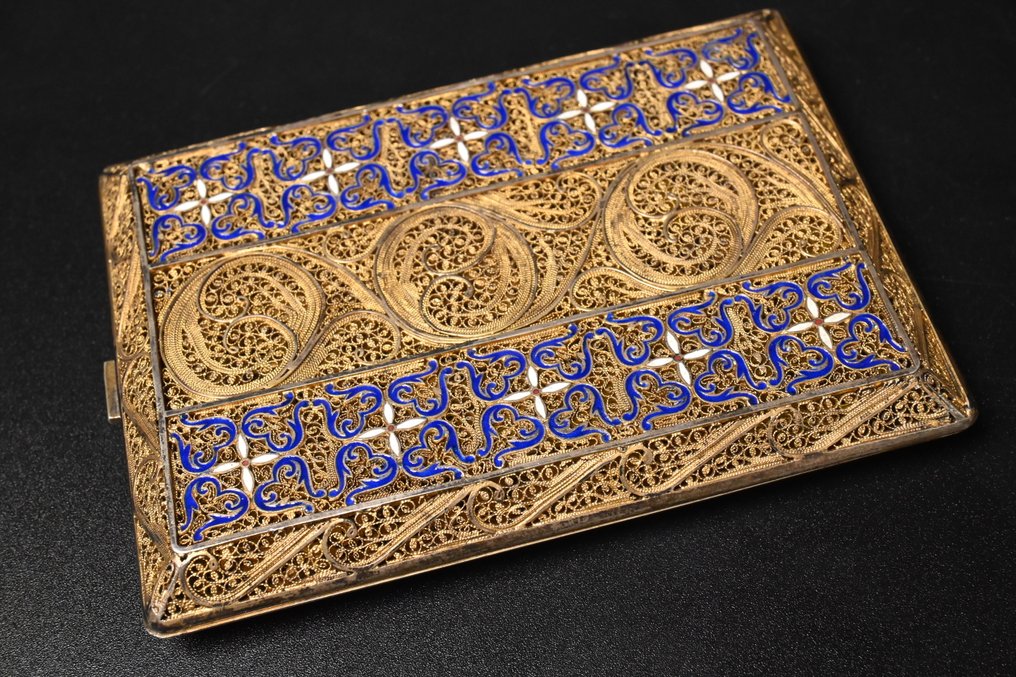 Cutie Bijuterii - Argint, Smalț #1.0