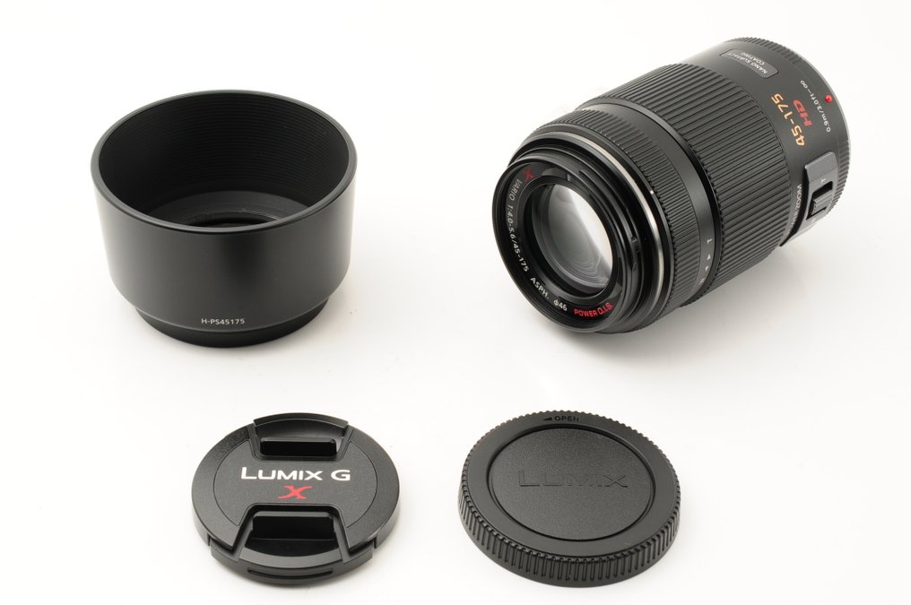 Panasonic LUMIX G Vario 4-5.6/45-175 ASPH. POWER O.I.S (H-PS45175) Black [#533] Fényképezőgép objektív #1.0