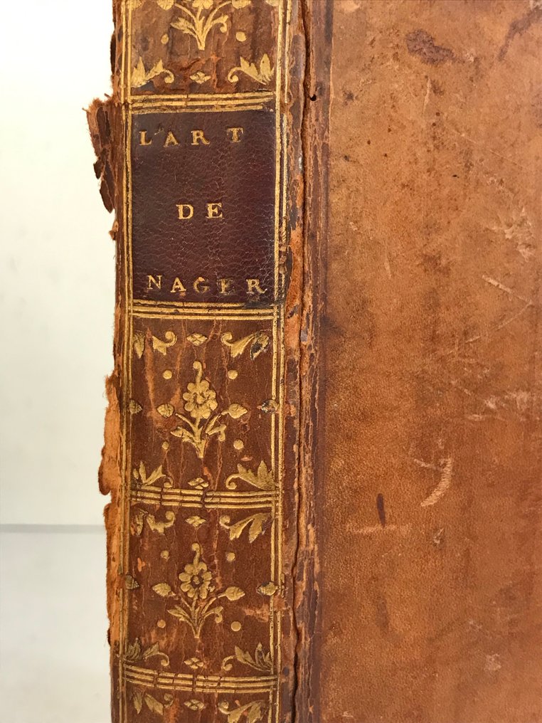 Melchisédech Thévenot / Charles Moette - L'Art de Nager avec des avis pour se baigner utilement [22 figures] - 1782 #2.1