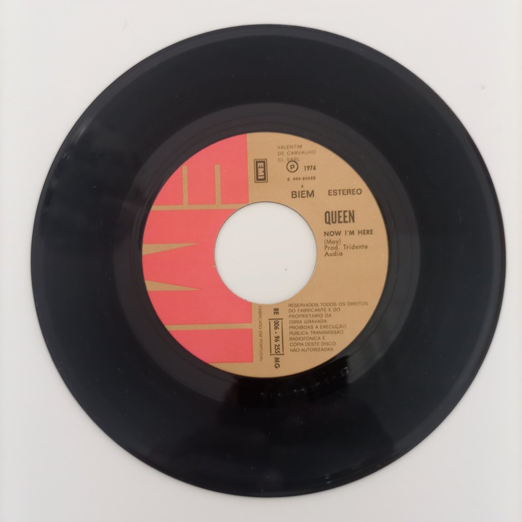 Queen - Now I'm Here / Lily of the valley - Différents titres - Disque vinyle - Pressage inconnu - 1974 #4.3