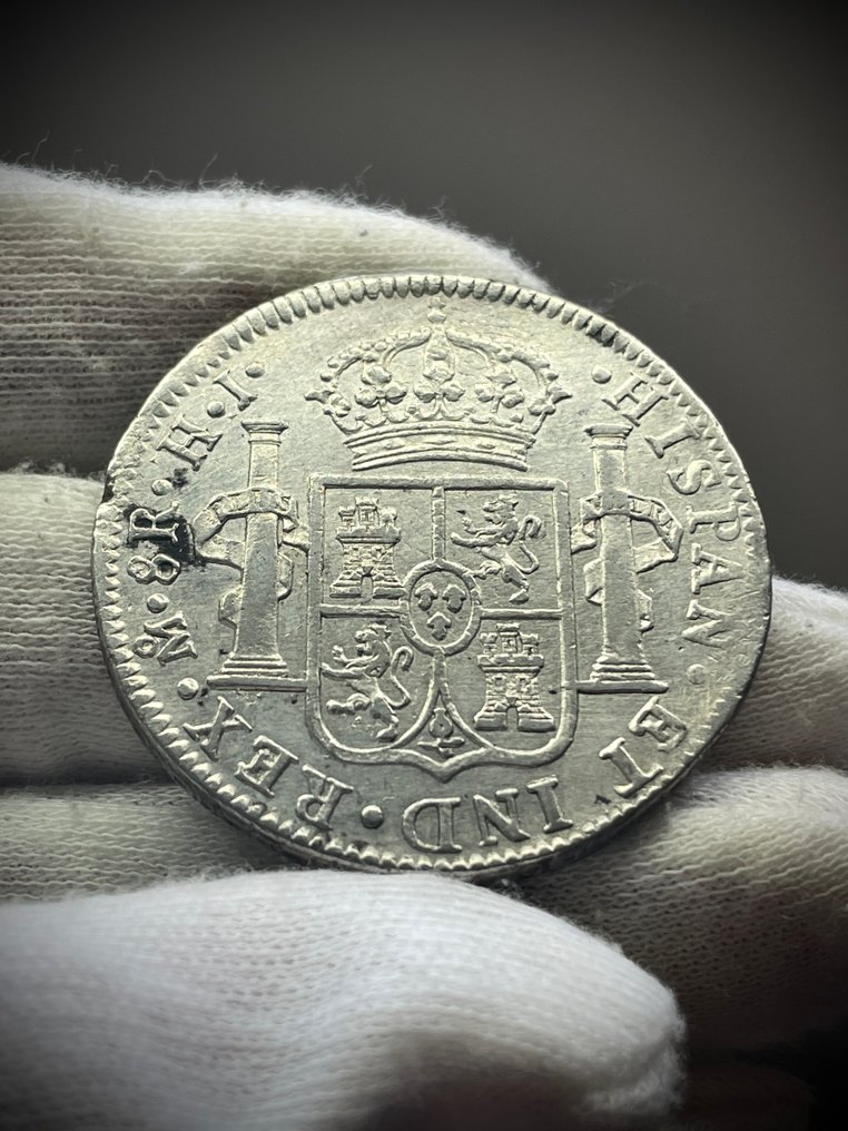 Spanien. Ferdinand 7.. 8 Reales 1811 México HJ #1.0