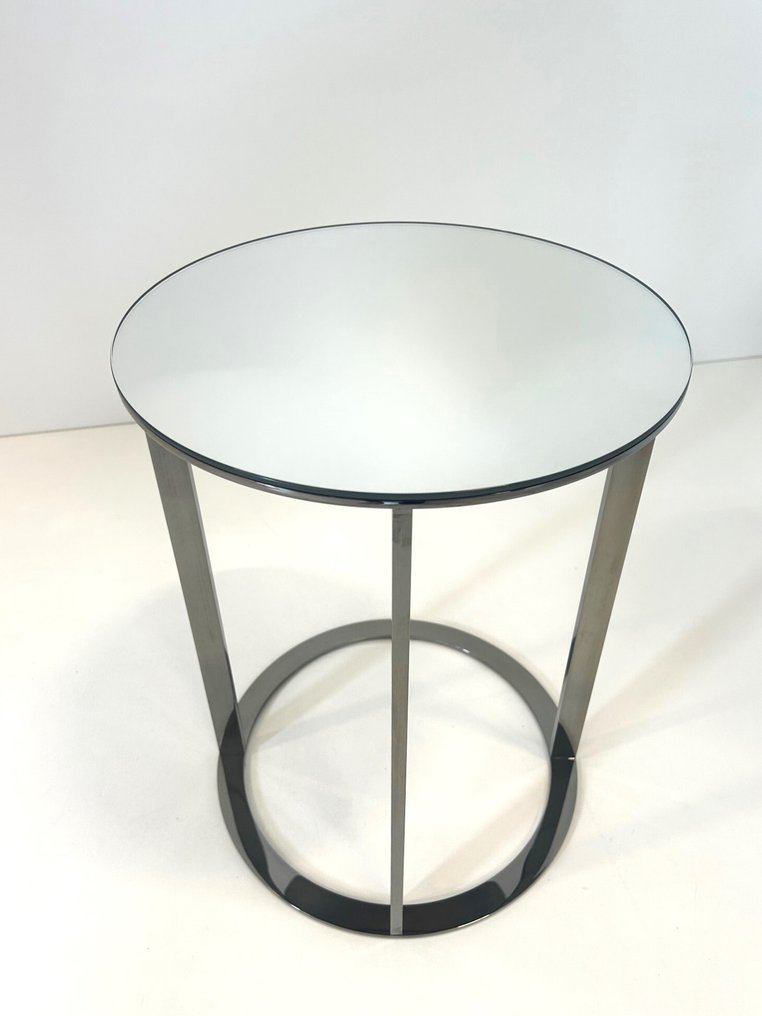 Maxalto - Antonio Citterio - Side table - Elios - Mirror / polished chrome-plated steel #1.0