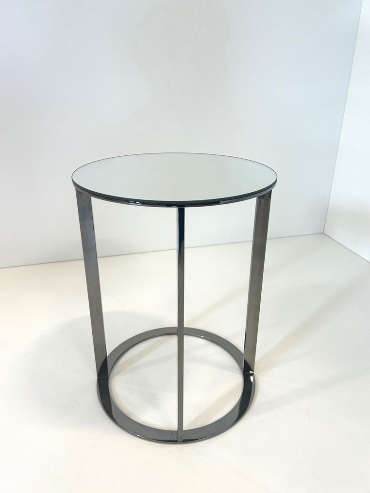 Maxalto - Antonio Citterio - Side table - Elios - Mirror / polished chrome-plated steel #4.3
