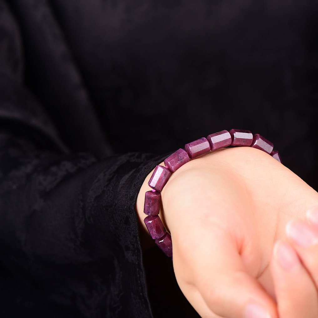 Χωρίς ελάχιστη προσφορά - Πιστοποιημένο από ALGT - Μεγάλο και εξαιρετικά αποκλειστικό βραχιόλι από Ένα έντονο χρώμα που διαμορφώθηκε από τον χρόνο και τη φύση- 24.27 g #1.0