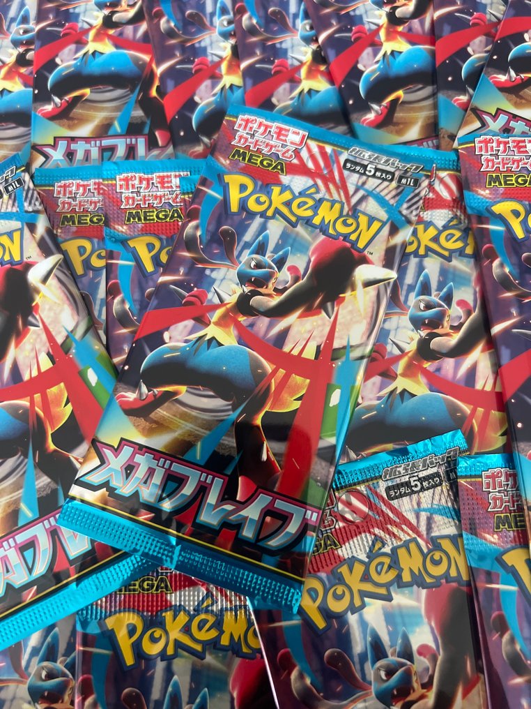 Pokémon - 40 Booster pack - 40x Mega Brave (m1L) booster - Various sets #1.0