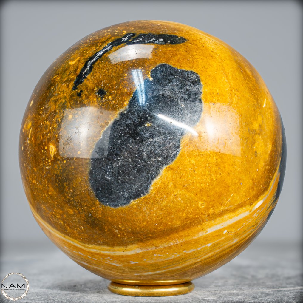 美丽的天然碧玉和玉髓 球体- 2862.19 g #3.2