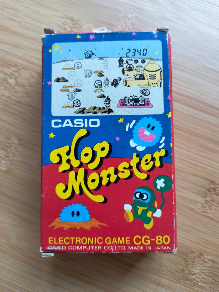 【激レア】CASIO Hop Monster ホップモンスター 専用箱付き Casio - Hop Monster CG-80 – Vintage electronic game – 1983