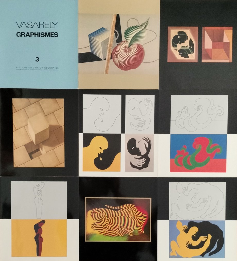 Victor Vasarely (1906-1997) - Graphismes 3 #1.0