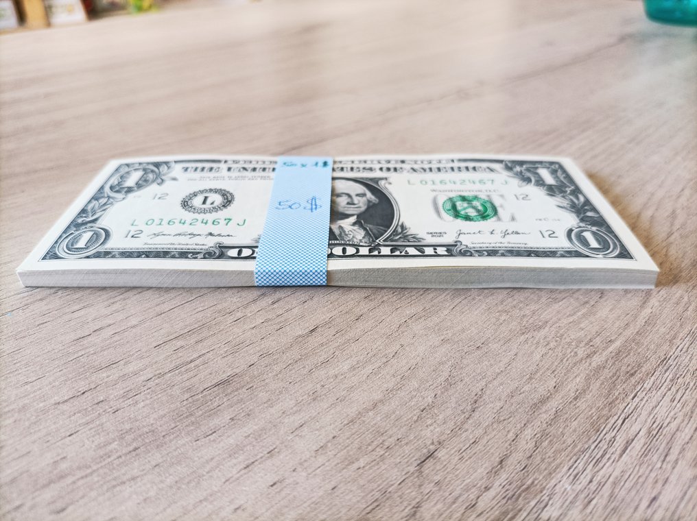 美國. - 50 x 1 Dollar 2021  (沒有保留價) #2.1