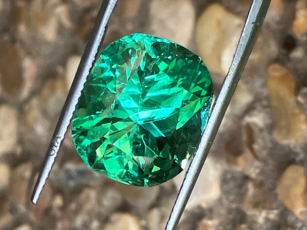 1 pcs  绿色 祖母绿  - 13.00 ct - 美国宝石研究院（GIA） #1.0