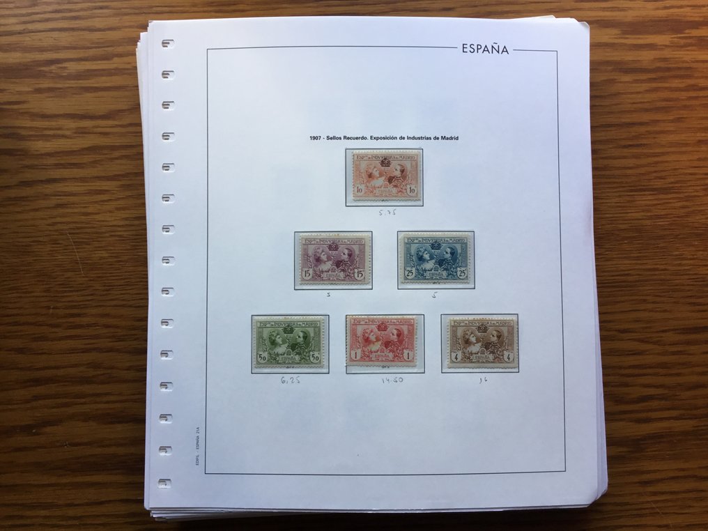 Spania 1900/1949 - Colecția Spania 1º Centenar (cat…+10.000€) #2.1