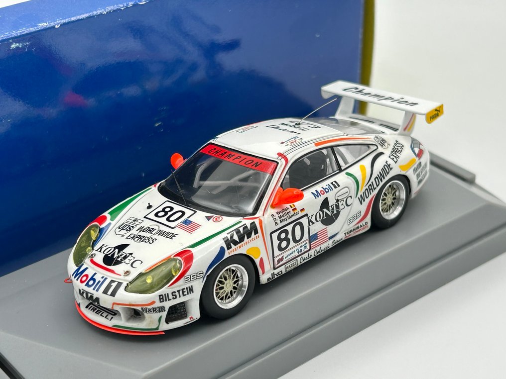 S.H.M.R. 1:43 - Modell versenyautó - Porsche Gt3 1999 - 80 Le Mans #1.0