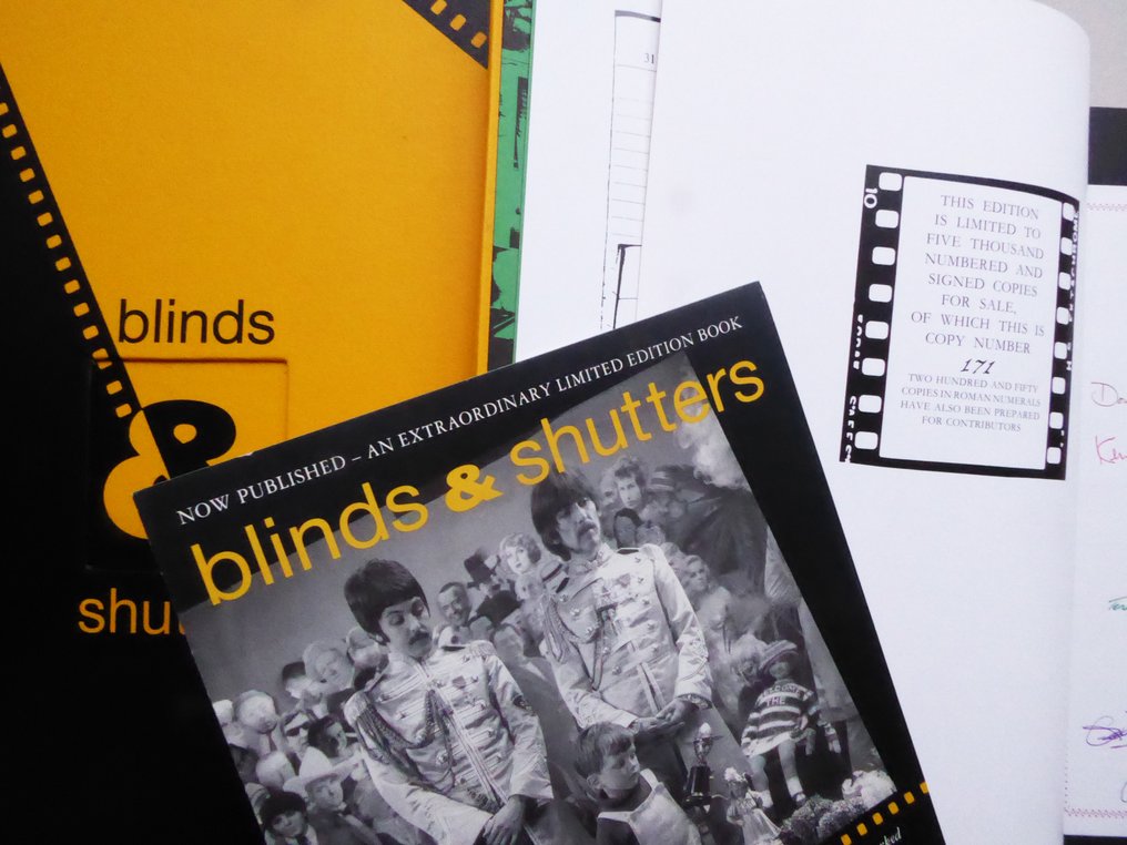 Michael Cooper - Blinds & Shutters [Signed by David Hockney, Kenneth Anger, Don Bachardy, Adam Cooper a.o.] - 1990 #4.3