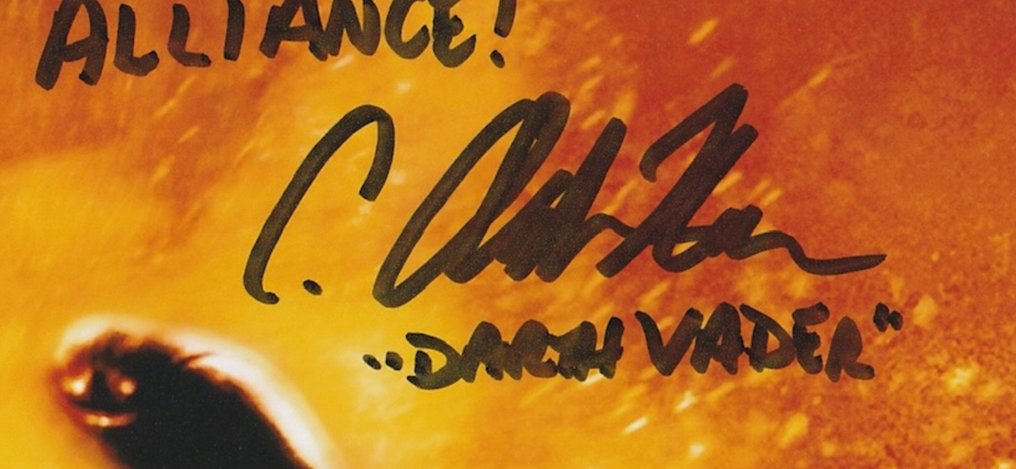 Star Wars Episode V: The Empire Strikes Back - Signed by C Andrew Nelson (Darth Vader) #3.2