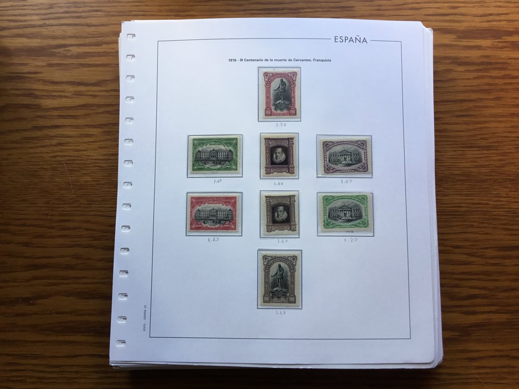 Spania 1900/1949 - Colecția Spania 1º Centenar (cat…+10.000€) #3.2