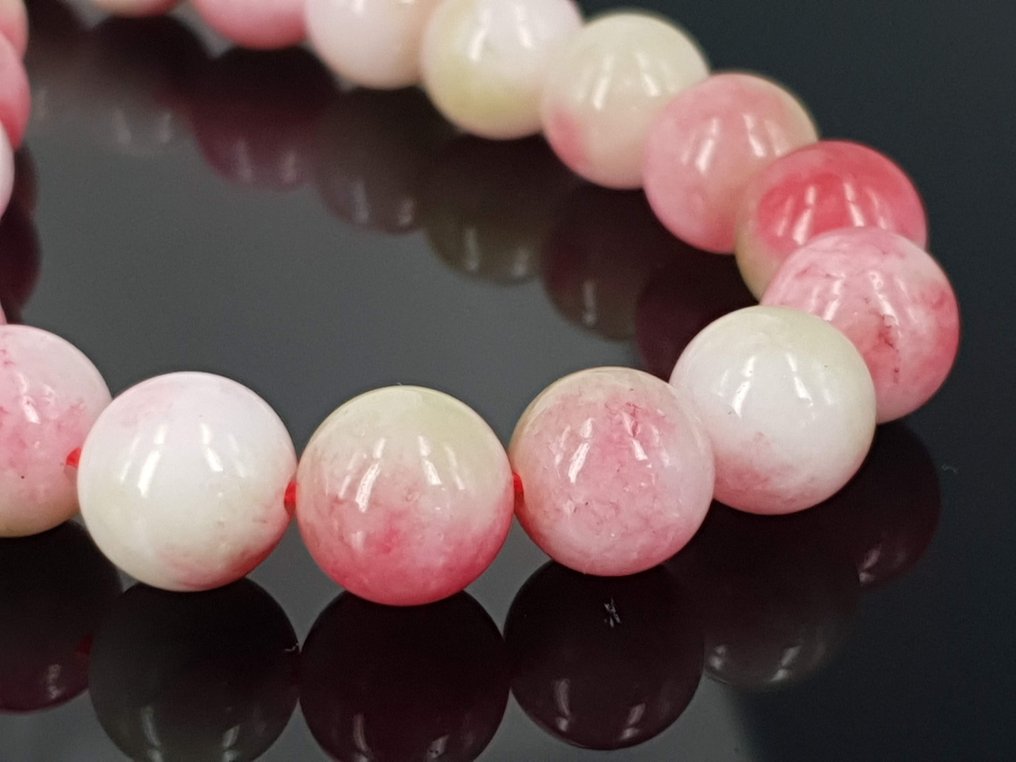 Natürlicher Wassermelonen-Turmalin Edelstein - Kette #4.3