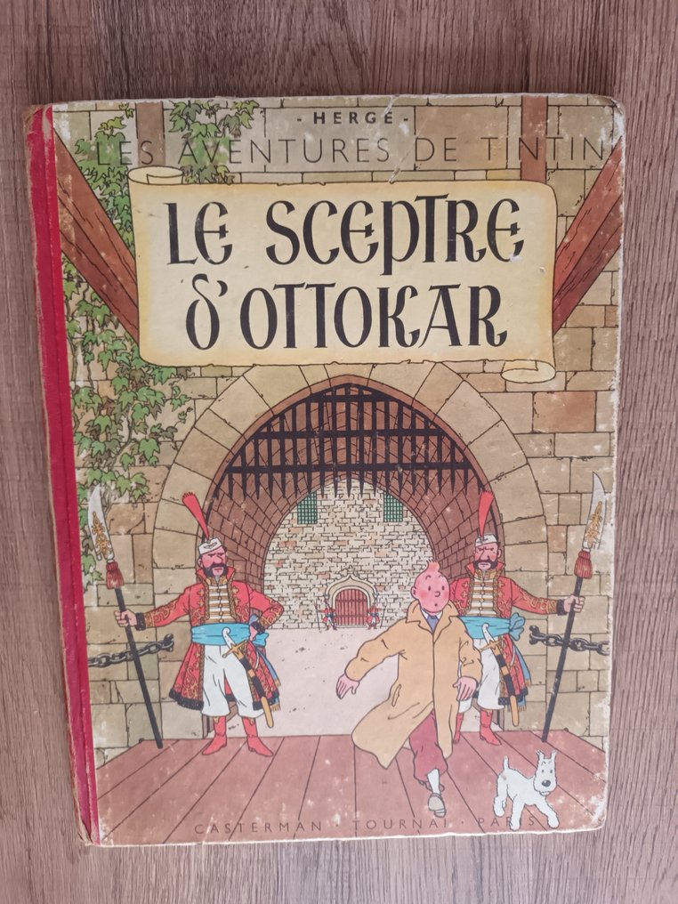 Tintin T8 - Le Sceptre D'Ottokar (B1) - EO couleur - C - 1 Album - Πρώτη έκδοση - 1947 #1.0