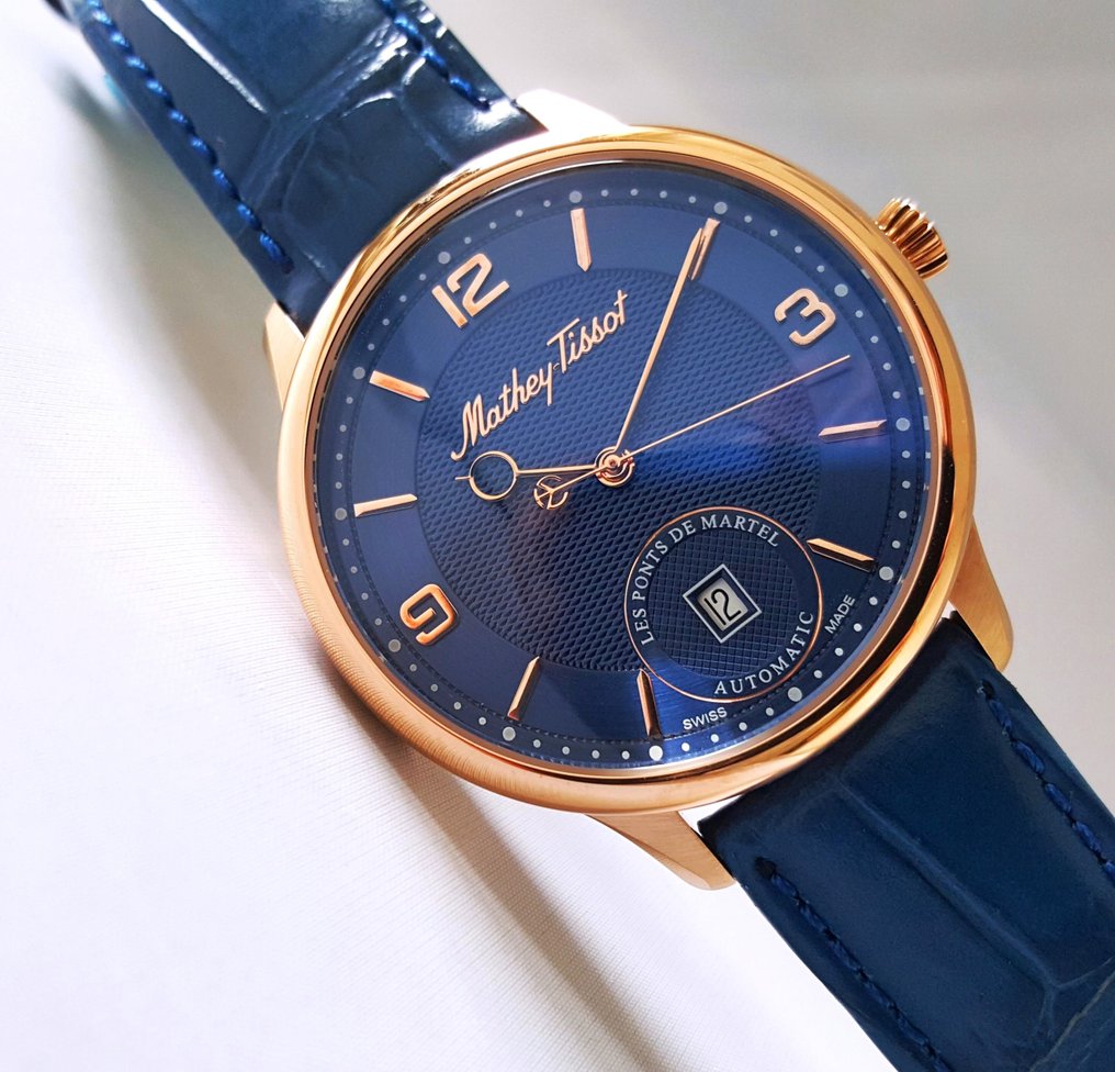 Mathey-Tissot - Swiss Automatic - Limited Edition - Les Ponts de Martel - Gold - New - 男士 - 2025 #2.1