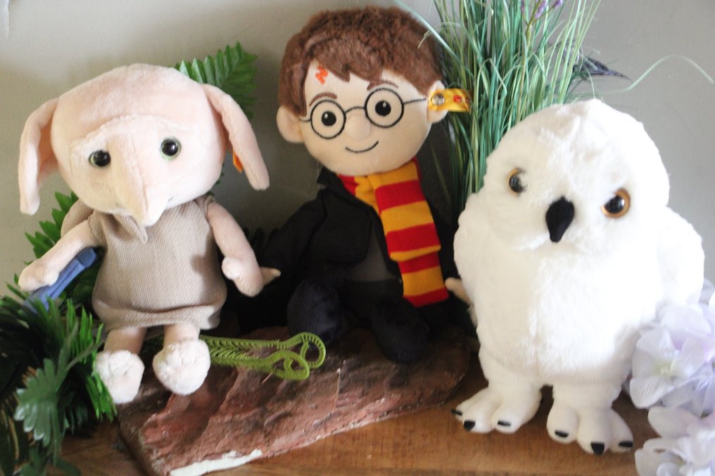 Steiff: Harry Potter, Dobby de elf en Hedwig de uil, niet gelimiteerde editie - Miś pluszowy - 2020+ - Niemcy #1.0