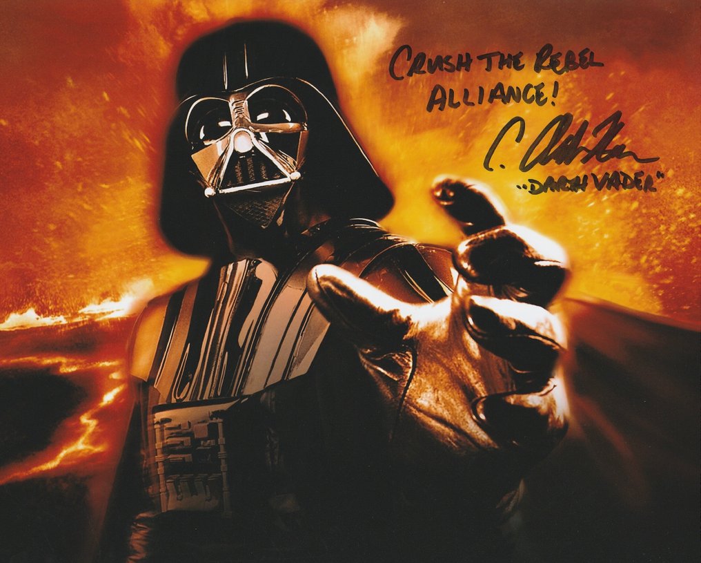 Star Wars Episode V: The Empire Strikes Back - Signed by C Andrew Nelson (Darth Vader) #1.0