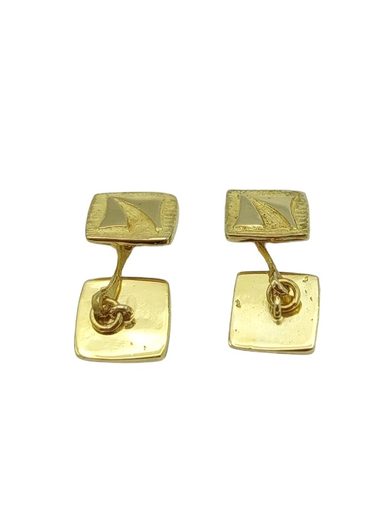 Μανικετόκουμπα - 18 καράτια Κίτρινο χρυσό #2.1