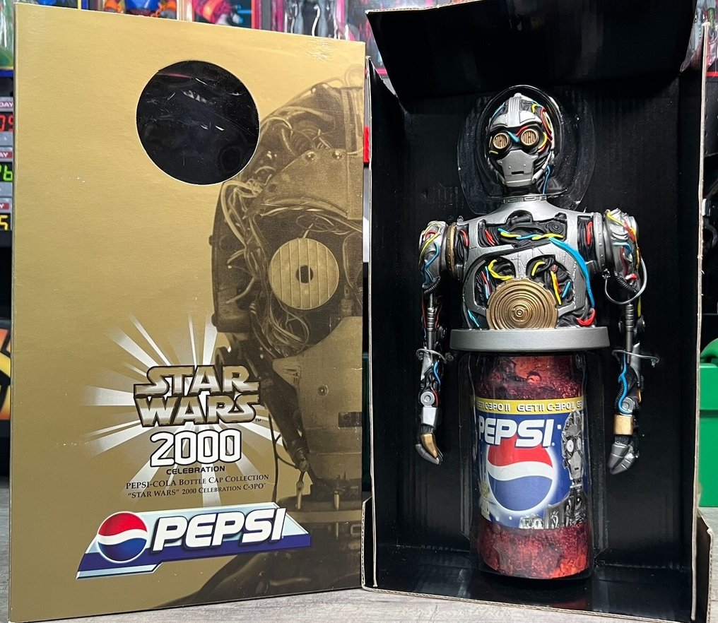 Star Wars & Pepsi Collaboration - C - 3PO - Pepsi Bottle Cap Collection - 2000 #1.0