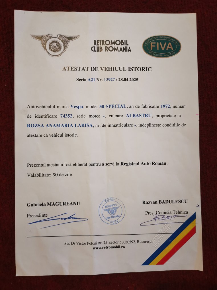 Piaggio - Vespa 50 S - 75 cc - 1972 #4.3