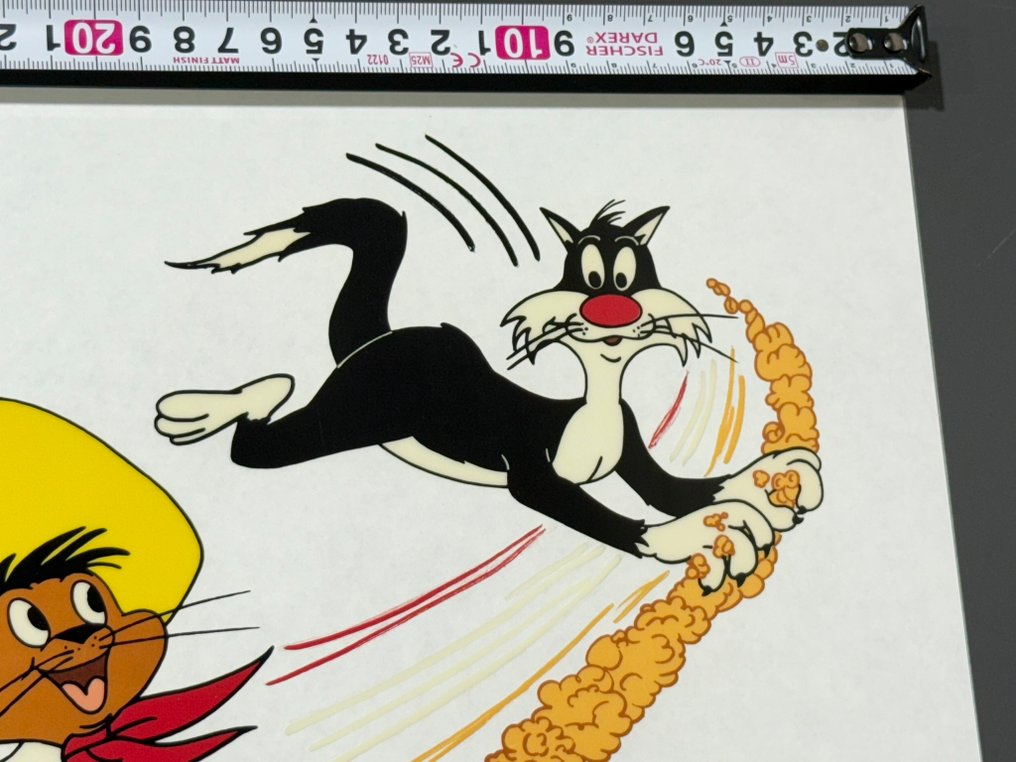 Warner Bros. - 'Sylvester & Speedy Gonzalez' original sericel art (1992) - Sylvester & Speedy Gonzalez #4.3
