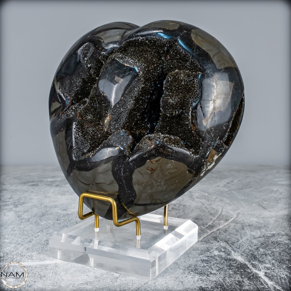 自然的Septarien心脏来自马达加斯加 Drachen Herz- 2596.51 g #4.3