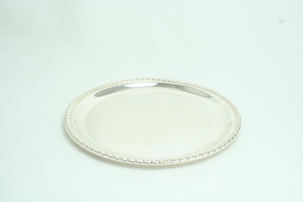 Sukkerskål (2) - .800 sølv - Sukkerbøsse med fad #2.1