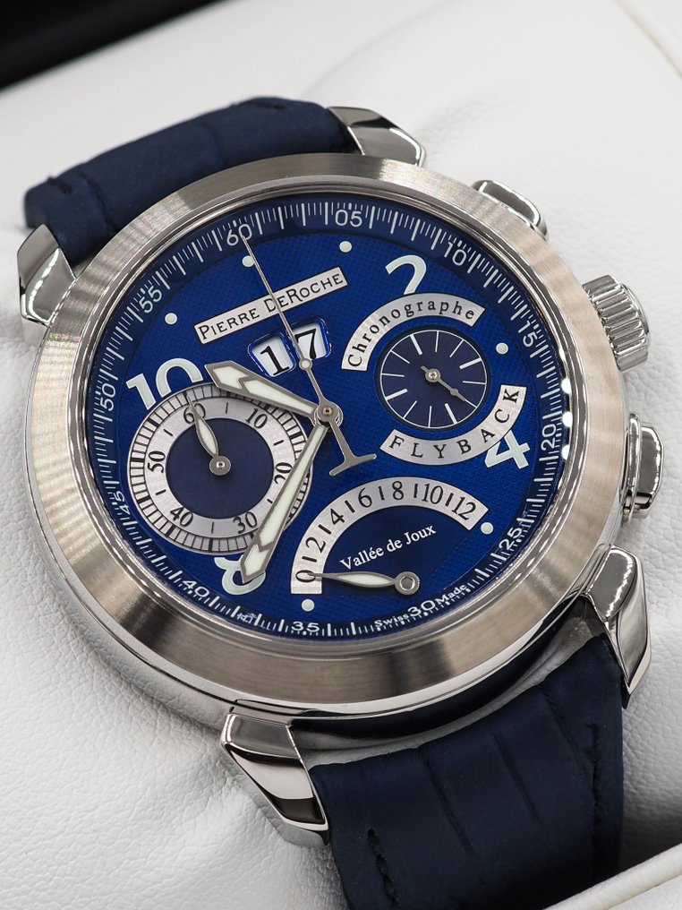 Pierre DeRoche - Grandcliff - No Reserve Price - BRAND NEW * Chronograph * Automatic * - Men - 2025 #1.0
