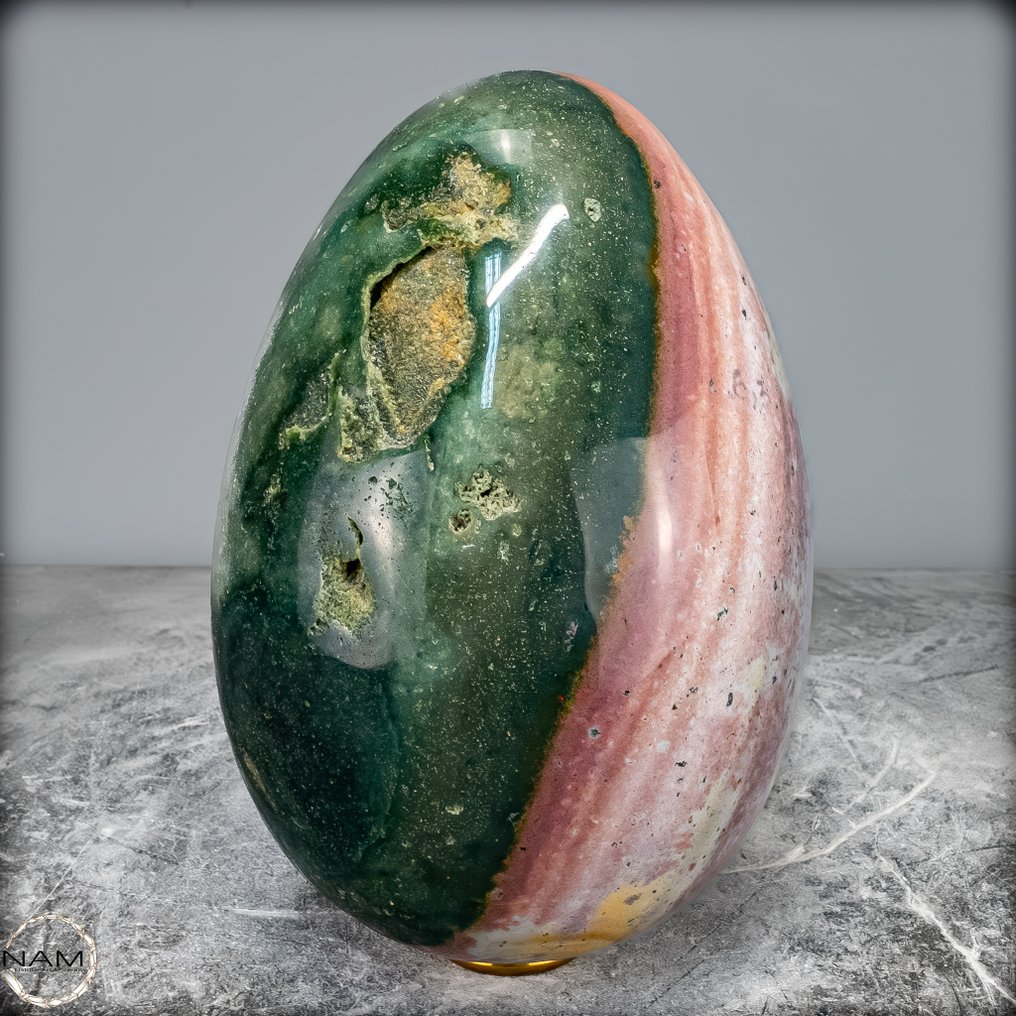 天然海洋玛瑙蛋 最高品质- 6265.34 g #2.1