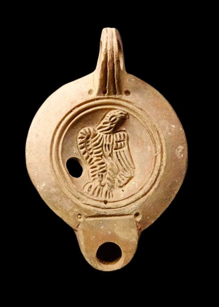 古罗马 油灯 - 老鹰 - Potier MNOVIVSI 品牌 #2.1