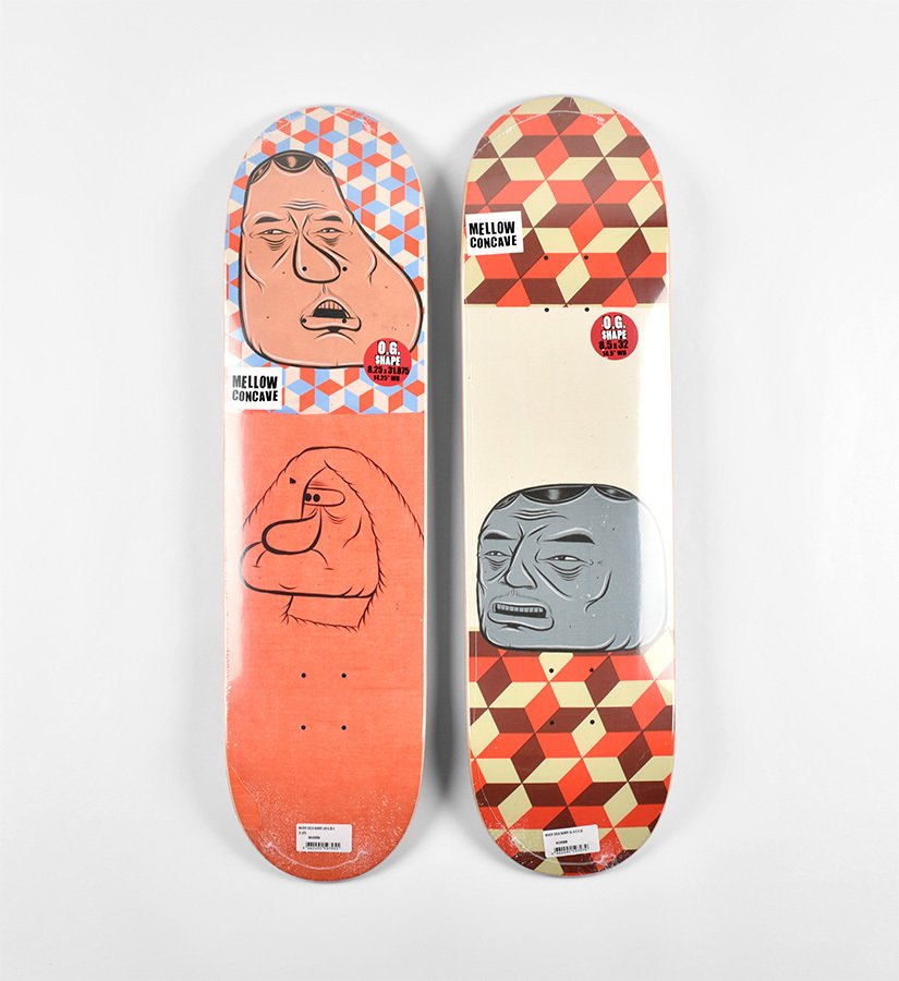 Barry McGee (1966) - Theotis – Spanky – Dollin – Reynolds (skate) #4.3