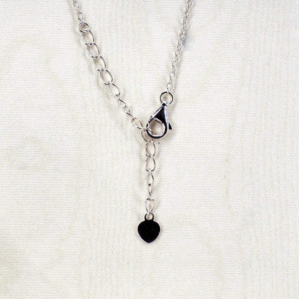 没有保留价 - 项链 Gold-plated 蓝宝石 - 18kt 金镀 #4.3