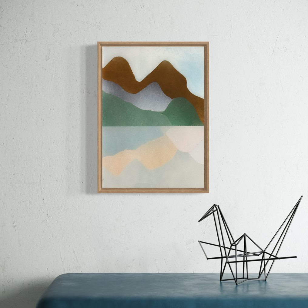 Anton Kaestner - #258 - S - " Dolomites #1 ". #1.0