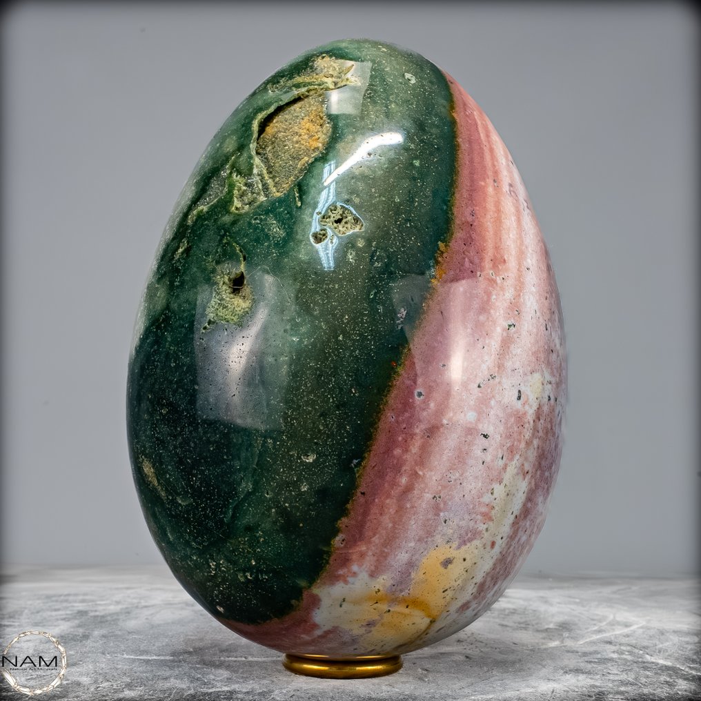 天然海洋玛瑙蛋 最高品质- 6265.34 g #4.3