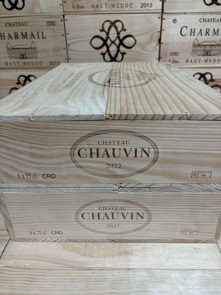 2022 Château Chauvin - Saint-Émilion Grand Cru - 12 Pullot (0.7 L) #1.0