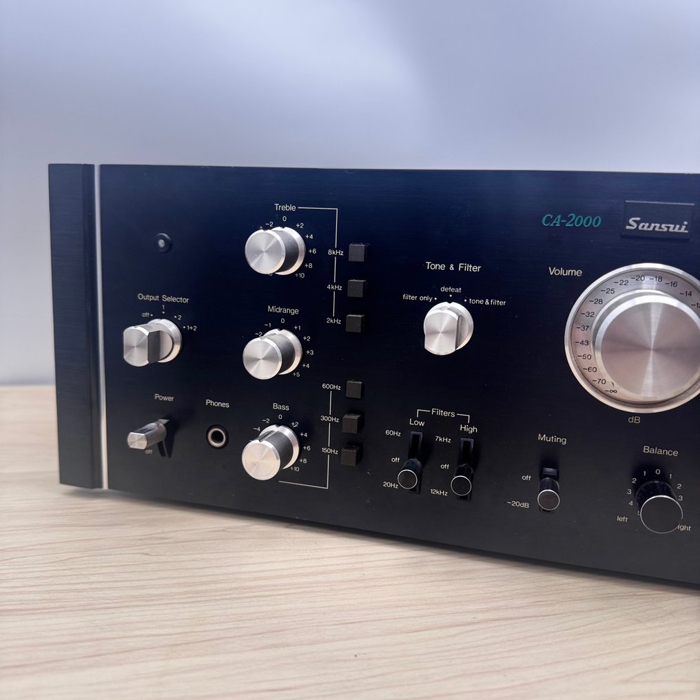 Sansui CA-2000 プリアンプ 本体 CA-2000 - Sansui Preamplifier One Of The Best Vintage
