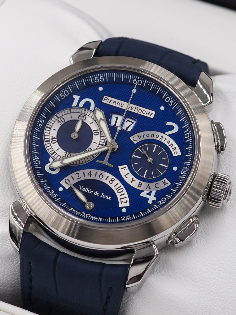 Pierre DeRoche - Grandcliff - No Reserve Price - BRAND NEW * Chronograph * Automatic * - Men - 2025 #1.0