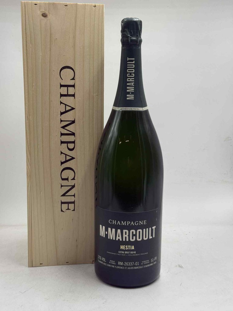 M.Marcoult, Hestia - Champagne Extra Brut - 1 Double Magnum/Jeroboam (3.0L) #1.0