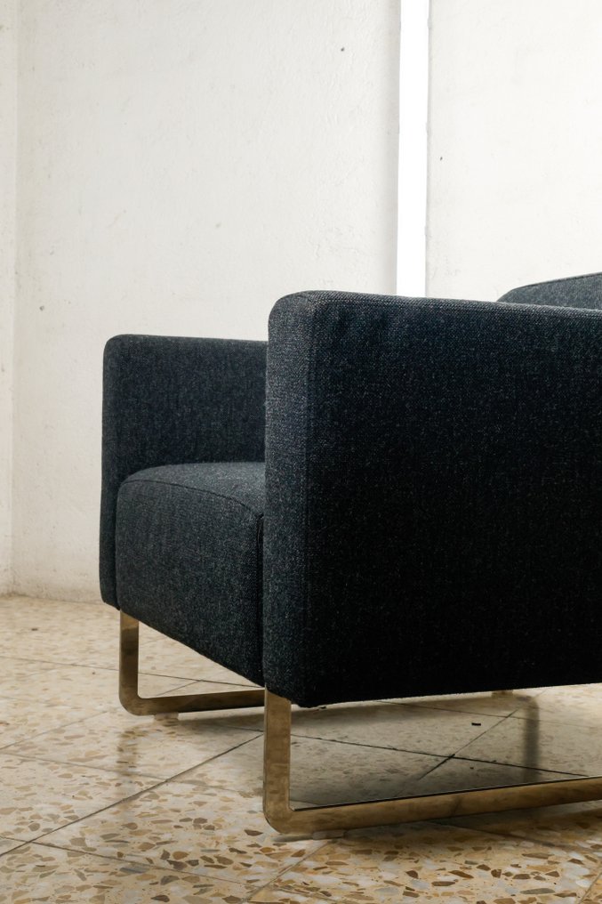 Artifort - René Holten - 扶手椅子 - Mare扶手椅 - 不锈钢, 羊毛 - 第2/2批次 #4.3