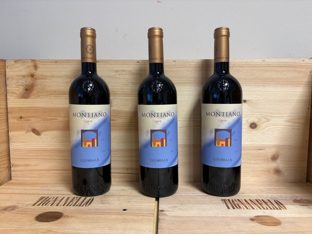 2019 Cotarella, Montiano - Lazio IGT - 3 Bottiglie (0,75 L) #1.0