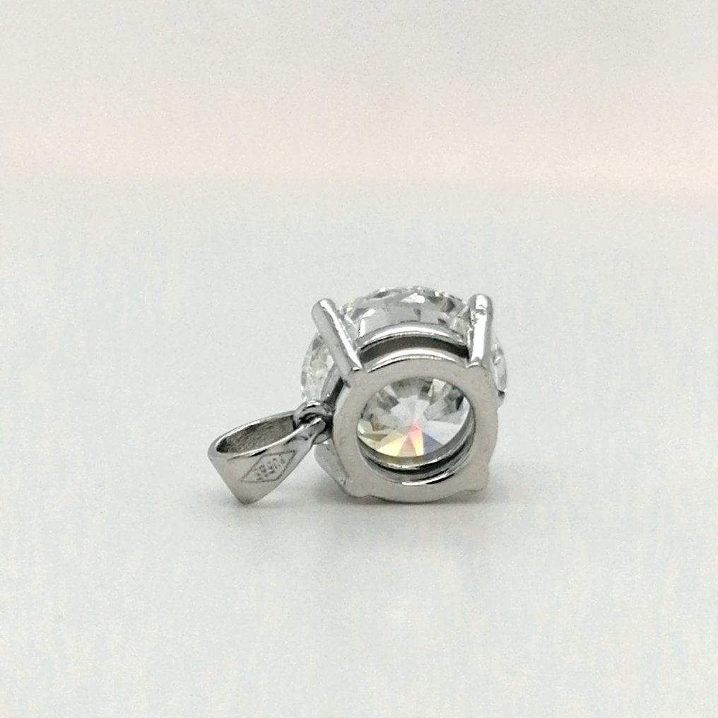 Ingen reservasjonspris - Anheng - 18 karat Hvitt gull - 2.65ct. tw. Diamant (Lab-dyrket) - E VS1 #4.3