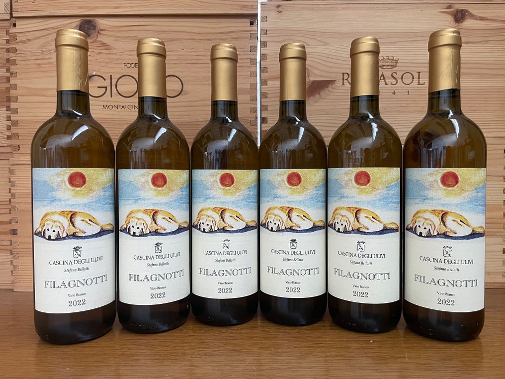 2022 Cascina degli Ulivi, bianco "Filagnotti" - Piemont Triple A - 6 Bottles (0.75L) #1.0