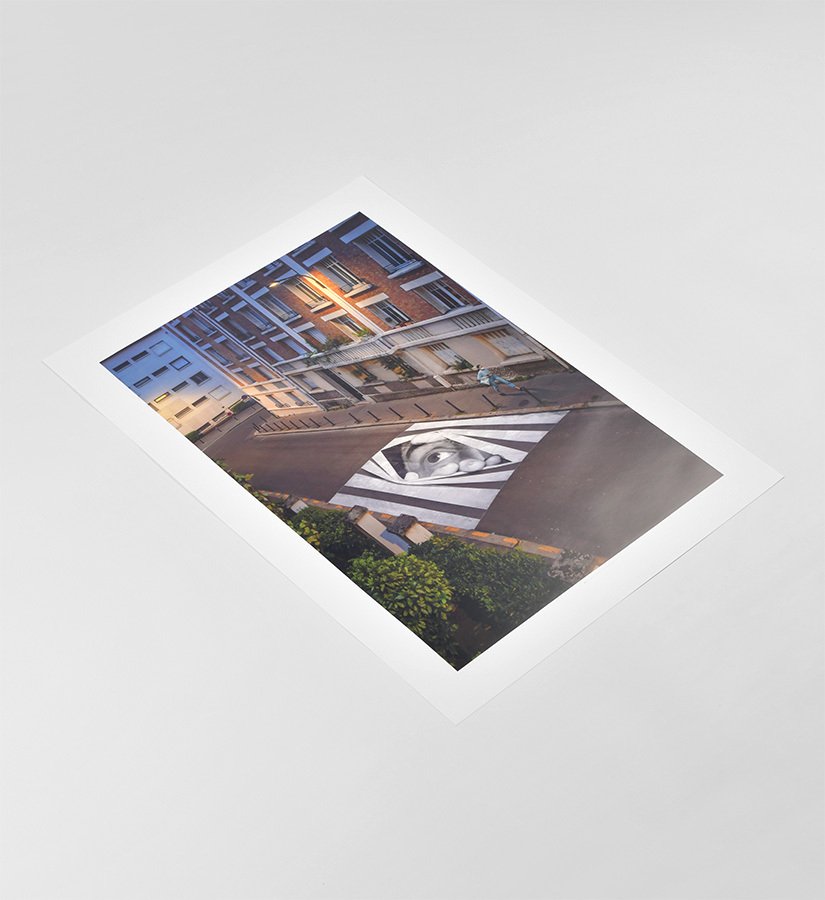 Jr (1983) - Finding hope, night view, Paris, France, 2020 #1.0