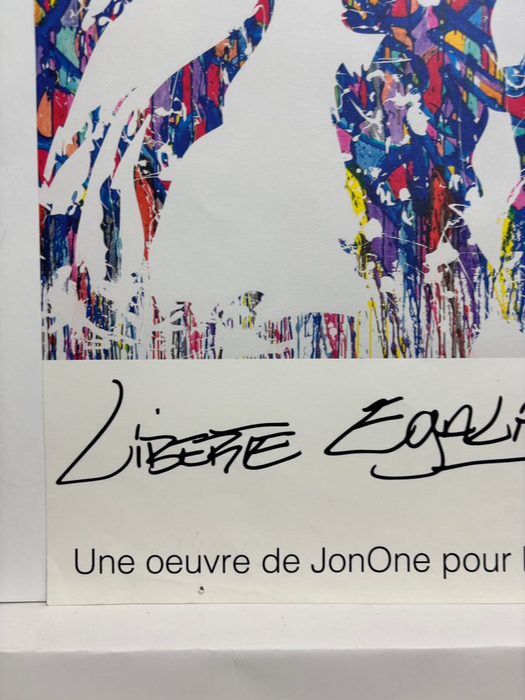 JonOne - Liberté, Egalité, Fraternité #4.3